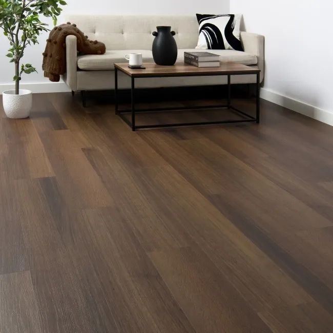 Trepanel Lux Walnut LVT Plank Vinyl Flooring _ Walls and Floors