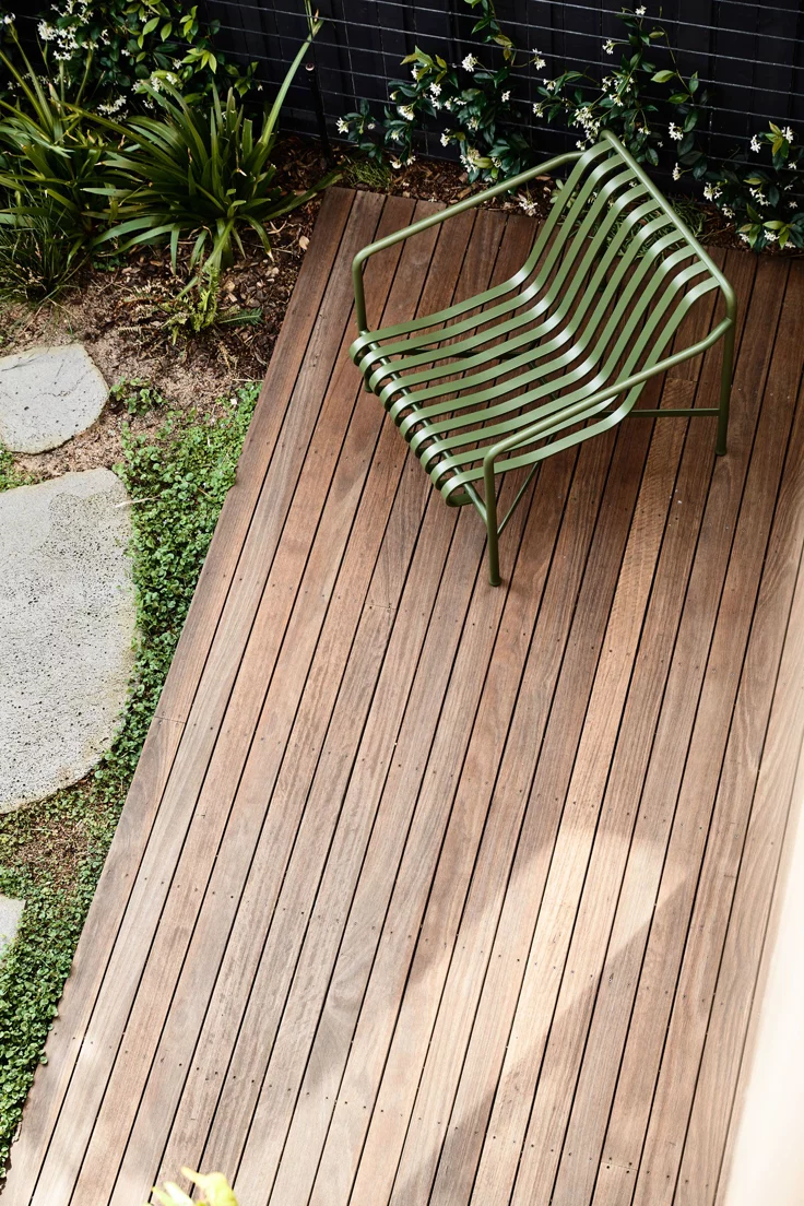 Natural Wood Deck